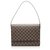 Louis Vuitton Brown Damier Ebene Tribeca Long Leather Cloth Pony-style calfskin  ref.257580