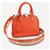 Louis Vuitton LV Alma Epi Leder Orange  ref.257680