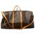 Louis Vuitton Keepall 60 Brown Cloth  ref.257720
