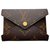 Louis Vuitton small Kirigami pouch Brown  ref.257775