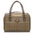 Burberry Brown Plaid Canvas Boston Bag Multiple colors Leather Cloth Pony-style calfskin Cloth  ref.257815