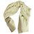 AGNONA Crema e Beige Cashmere e Seta Sciarpa Rettangolare Grande Scialle Pasmina