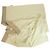 AGNONA Crema e Beige Cashmere e Seta Sciarpa Rettangolare Grande Scialle Pasmina - vista 5