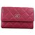 Chanel Purses, wallets, cases Pink Leather  ref.257936