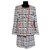 Chanel 14K $ NEU Tweedanzug für Läsionen Mehrfarben  ref.258009