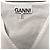 Blusa cruzada Ganni blanca de algodón Blanco - vista 3