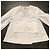 Blusa cruzada Ganni blanca de algodón Blanco - vista 7