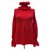 Chanel Suéter de babados Salzburg Vermelho Lã  ref.258228