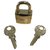 Hermès golden steel padlock for Kelly or Birkin Gold hardware  ref.258239