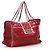 Mademoiselle Chanel Red East / West Lammfell Leder Einkaufstasche Rot - Ansicht 2