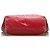 Mademoiselle Chanel Red East / West Lammfell Leder Einkaufstasche Rot - Ansicht 4