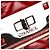 Mademoiselle Chanel Red East / West Lammfell Leder Einkaufstasche Rot - Ansicht 9