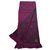 Sciarpa Louis Vuitton logomania Purple Silk Wool  ref.258650