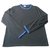 T-shirt CHANEL UNIFORM manica lunga blu navy MIXTE TL NEUF Cotone  ref.258752