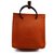 Hermès Accessoire de Sac Orange Laranja Couro  ref.258817