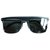 Loewe D Frame Unisex Sunglasses Black Leather  ref.258819