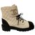 Chanel boots cc Bianco Pelle  ref.258855