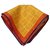 Hermès: Seltener Schal speziell für Vivendi gedruckt Orange Seide  ref.258856