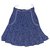 Chanel 2K$ NEW tweed skirt Blue  ref.259053