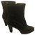 Tod's Leather boots Black  ref.259226