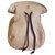 Chanel Clutch-Taschen Beige Leder  ref.259376