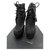 Dsquared2 Ankle Boots Black Leather  ref.259598