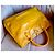 Longchamp GELBE ROSEAU-TASCHE AUS CROCO-FÖRMIGEM KALBSLEDER - Ansicht 3