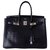 Hermès HERMES BIRKIN BAG 35 crocodile Dark blue Exotic leather  ref.259932