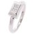 Burberry Ring Silber Platin