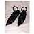 Bailarinas Valentino Rockstud de charol negro - vista 14