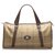 Burberry Brown Plaid Canvas Boston Bag Multiple colors Beige Leather Cloth Pony-style calfskin Cloth  ref.260142
