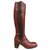 Free Lance p boots 37,5 Brown Leather  ref.260299