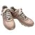Chanel Sneakers Toile Rose  ref.260334