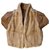 Louis Vuitton Jackets Beige Fur  ref.260510