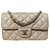 Chanel Classic Quilted Mini Lambskin Single Flap Metallic Gold Golden Leather  ref.260530