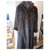 Autre Marque Coats, Outerwear Dark brown Fur  ref.260548