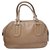 Longchamp leather handbag Beige  ref.260745