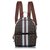 Burberry Brown Monogram Coated Canvas Backpack Multiple colors Leather Cloth Pony-style calfskin Cloth  ref.260964