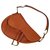 Dior Saddle Bag Tasche Braun Leder  ref.261196