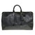 Très beau sac de voyage Louis Vuitton Keepall 45 en cuir épi noir, garniture en métal doré  ref.261235