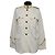 Ralph Lauren Denim & Supply Blazer Weiß Baumwolle Militärstil Mehrfarben Golden