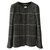 Chanel 2008 Plaid Jacket Sz.36 Grey Wool  ref.261418