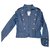 Chanel Paris - Versailles leather jacket Blue  ref.261608