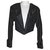 Vintage jacket by Claude Montana Black Silk  ref.261808