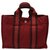 Hermès Tote Dark red Cloth  ref.261913