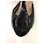 Sandali con zeppa Repetto in pelle nera Nero - vista 4