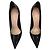 Décolleté Christian Dior in vernice nera con tacco a spillo