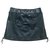 Chanel Paris-Salzburg emerald leather skirt Dark green  ref.261939