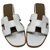 Hermès hermes oran sandals new with dustbag White Leather  ref.261972