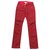 Isabel Marant Etoile Un pantalon, leggings Coton Elasthane Noir Rouge  ref.262021